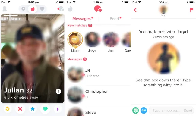 Tinderでメッセージを送る方法