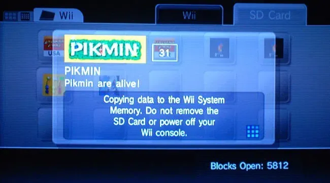 Wiiゲームの保存をバックアップ 交換 更新する方法