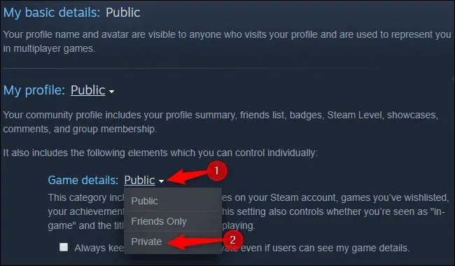 Steamでプレイしているゲームを非表示にする方法