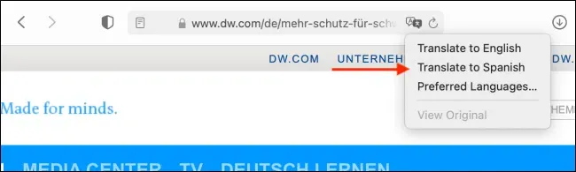 Macのsafariでwebページを翻訳する方法