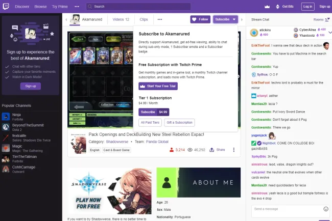 Twitchサブスクリプション 仕組み