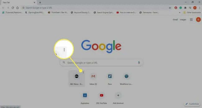 Google Chrome For Windowsでタブページを使用する方法
