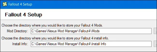 如何使用nexus Mod Manager安装skyrim和fallout 4 Mods