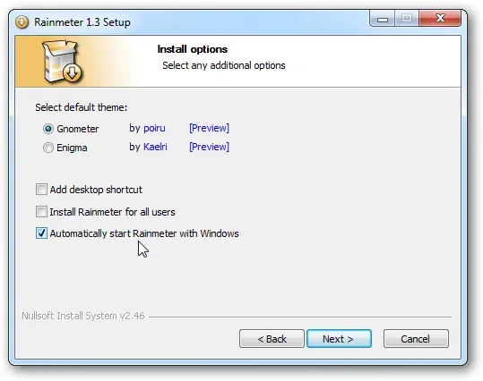 Rainmeterの初心者向けガイド デスクトップにシステム統計を表示する