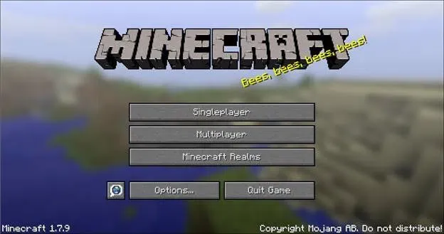 开始使用minecraft