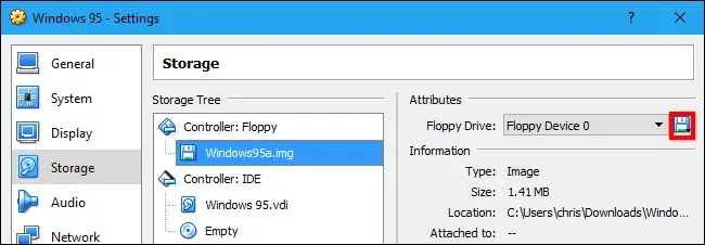 如何在虚拟机中安装windows 95