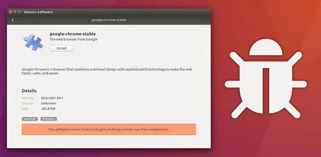 インストール方法 Ubuntu 16 04にubuntuソフトウェアを使用しないdebパッケージ