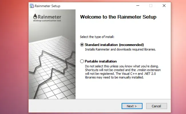 Rainmeterを使用してwindowsデスクトップをカスタマイズする方法