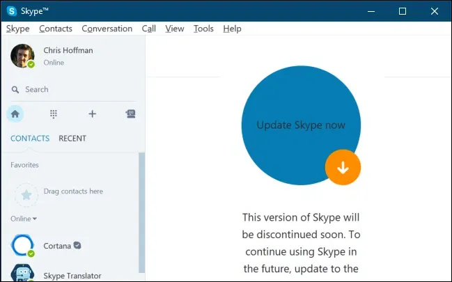 微软将在11 月1 日杀死skype Classic 这就是为什么人们感到不安