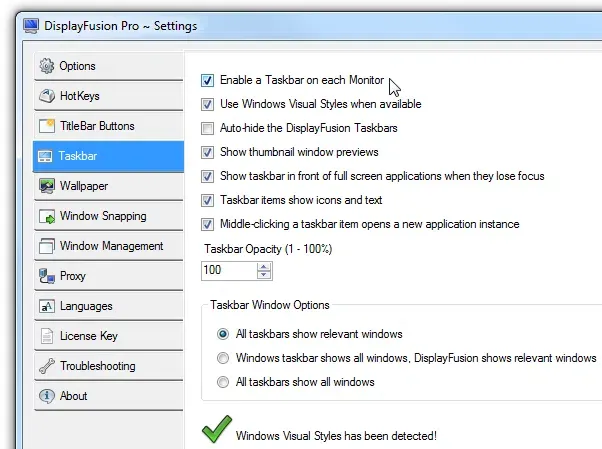 優れたdisplayfusion Proの無料コピーが 5 つあります 欲しいですか