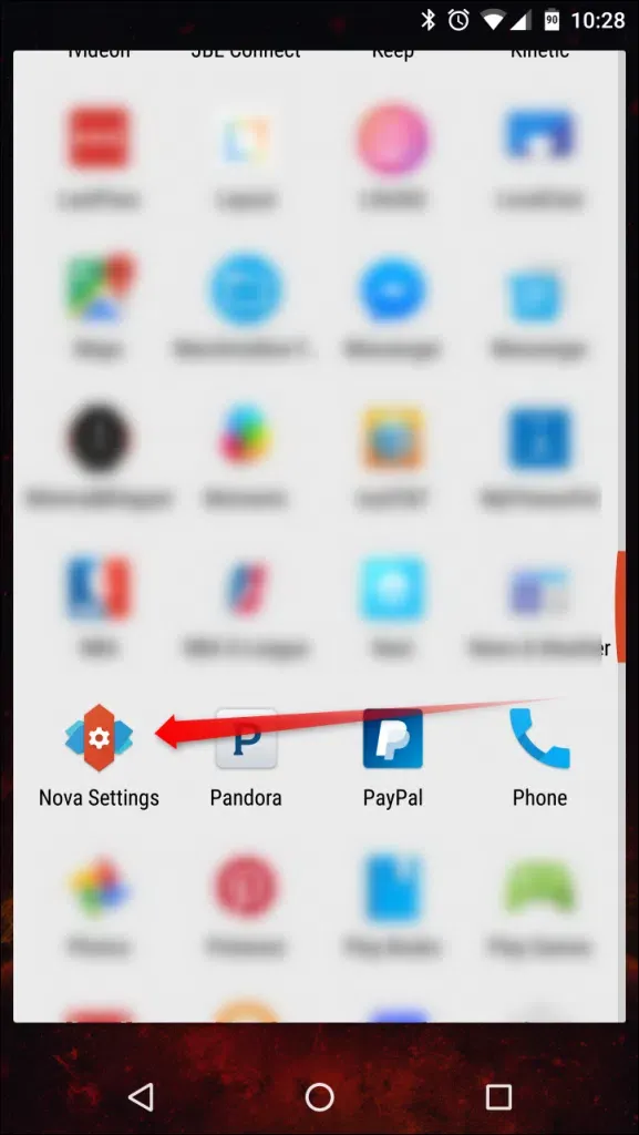 Nova Launcher Gesturesを使用してandroidsホーム画面でさらに便利なショートカットを作成する