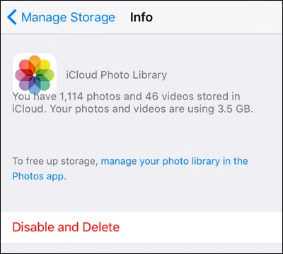 Googleの写真でicloudストレージのしつこいを禁止する