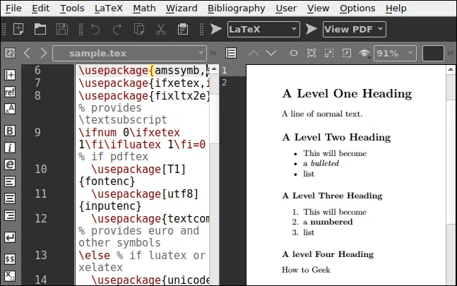 Pandocを使用してlinuxコマンドライン上のファイルを変換する方法