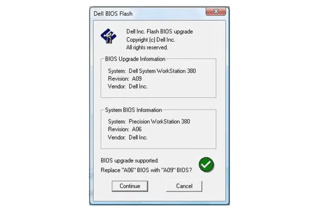 コンピューターで現在のbiosバージョンを確認する方法