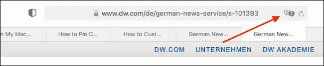 Macのsafariでwebページを翻訳する方法
