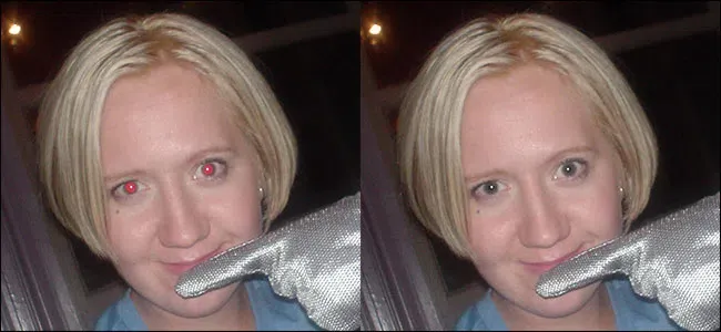 Photoshopで赤目を修正する方法