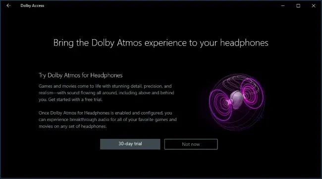 Windows 10でdolby Atmosサラウンドサウンドを使用する方法