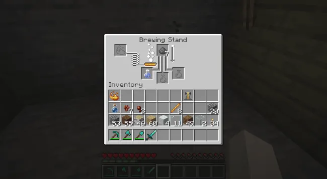 Minecraftでスプラッシュポーションを作成する方法